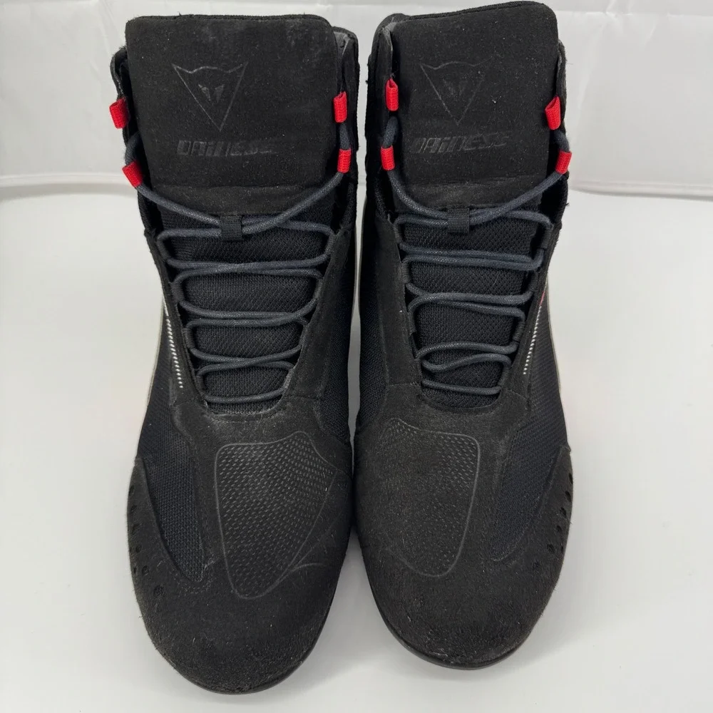 Dainese Motorshoe D-WP Boots Mens 11 Black Waterproof Motorcycle Riding Shoes